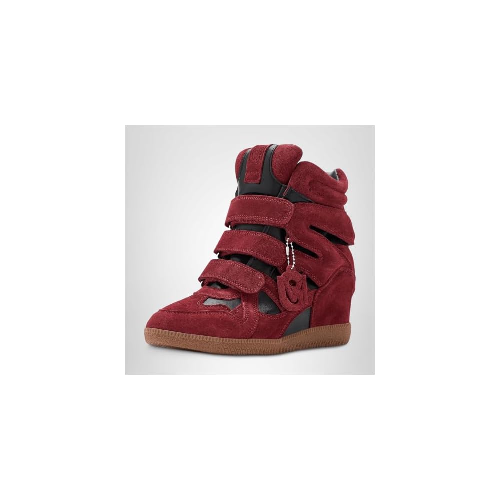 Burgundy Suede