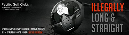 Big Tall Juggernaut Driver Extra Long XL XXL Golf Club 515cc Drivers All Black USGA Illegal Oversized Insanely Massive Huge 2015 Biggest Long Distance Driver (Right, +3" Longer Than Standard = 48")