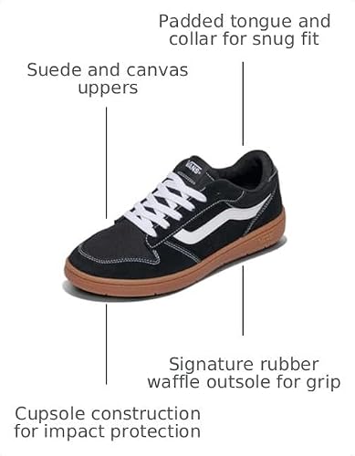 Suede/Canvas Black/Gum