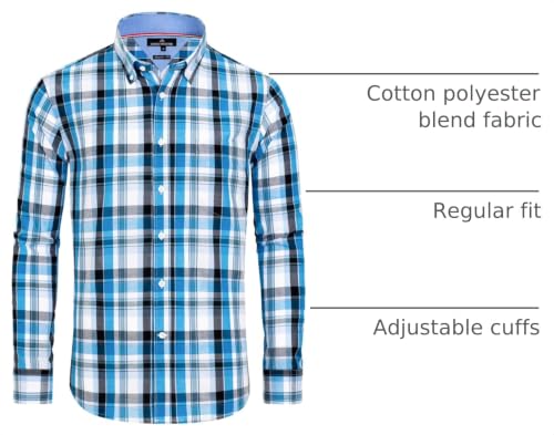 Black/Blue,plaid