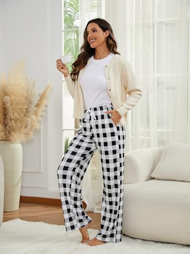 White Black Plaid