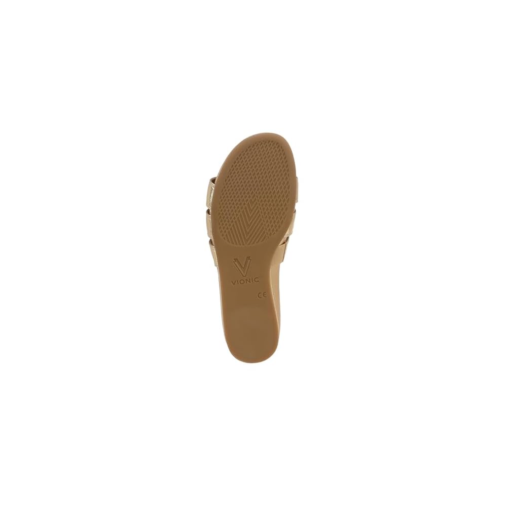 Gold Metallic Leather