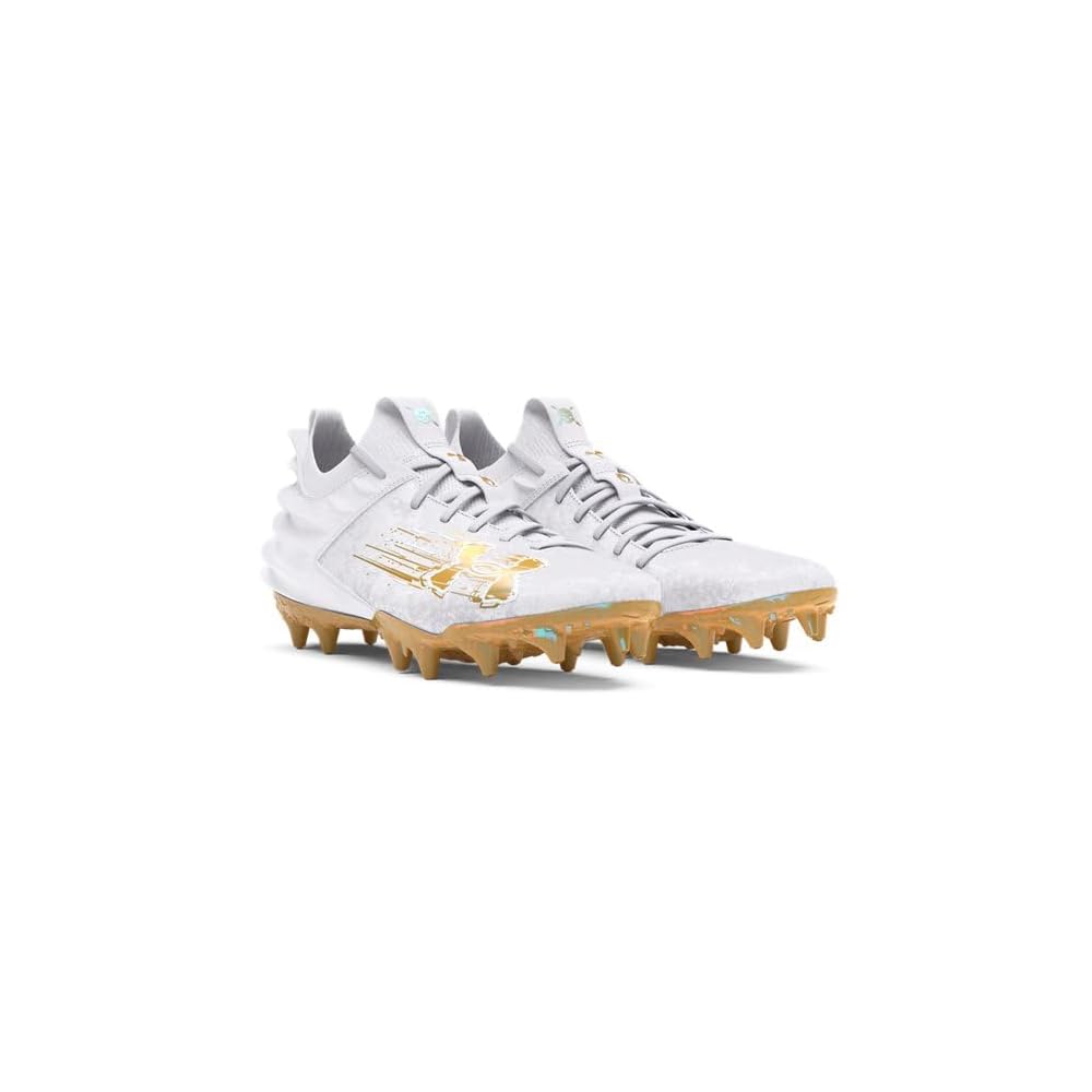 (100) White/White/Metallic Gold