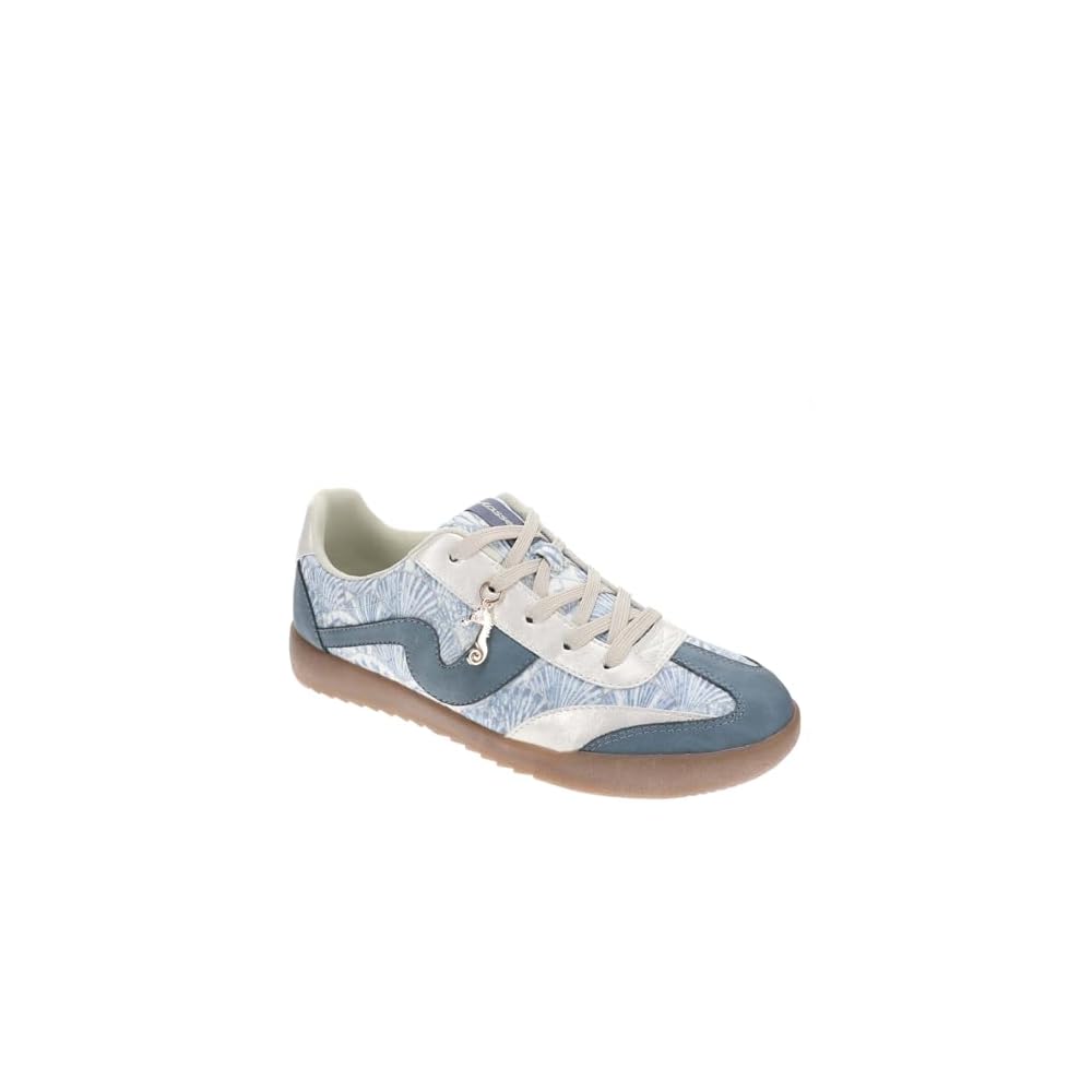 Blue-white-seashell