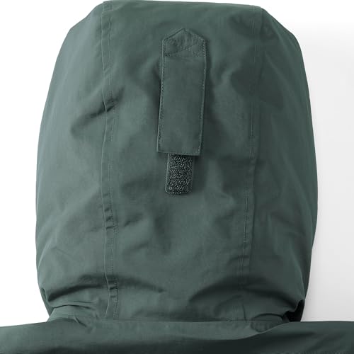 Lands' End Mens Squall Waterproof Parka Evening Forest Tall Medium