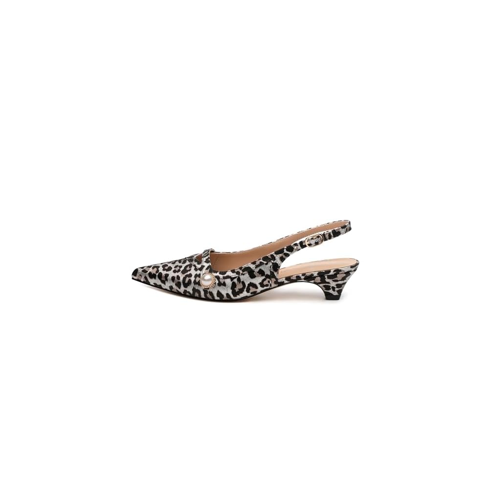Silver Leopard Print Matte