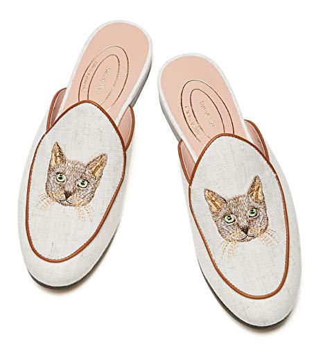 Cat White Round