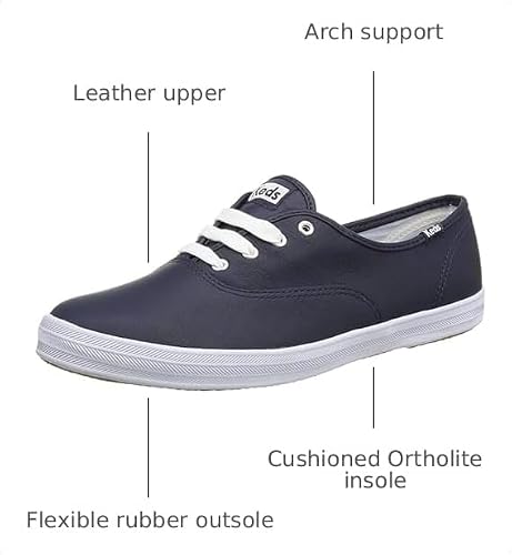 Navy Leather