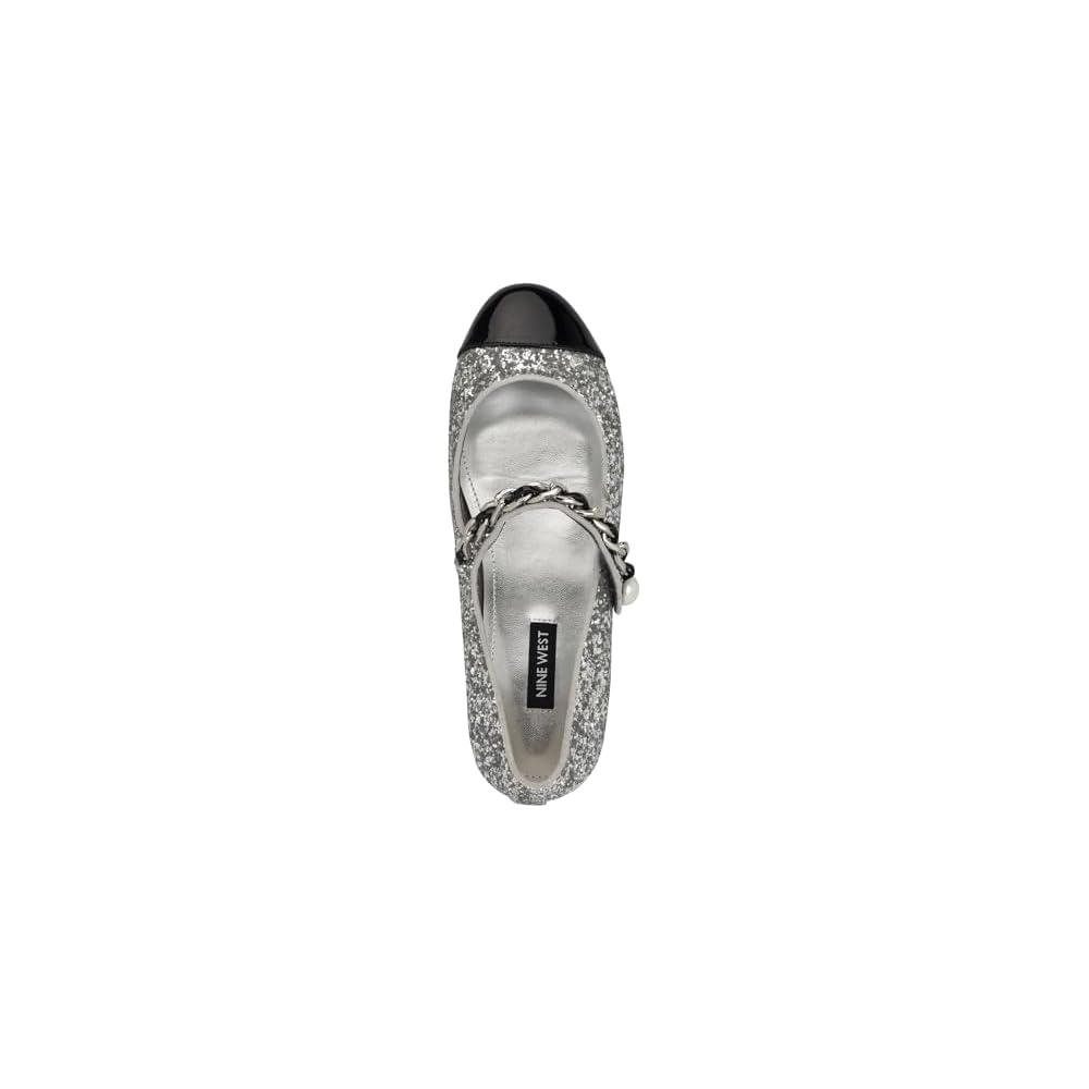 Silver Glitter/Black Multi 040