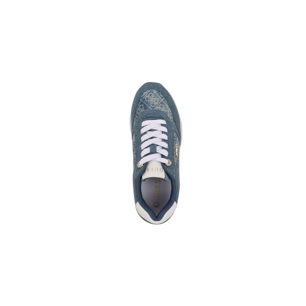 Medium Blue Denim/White Logo 420