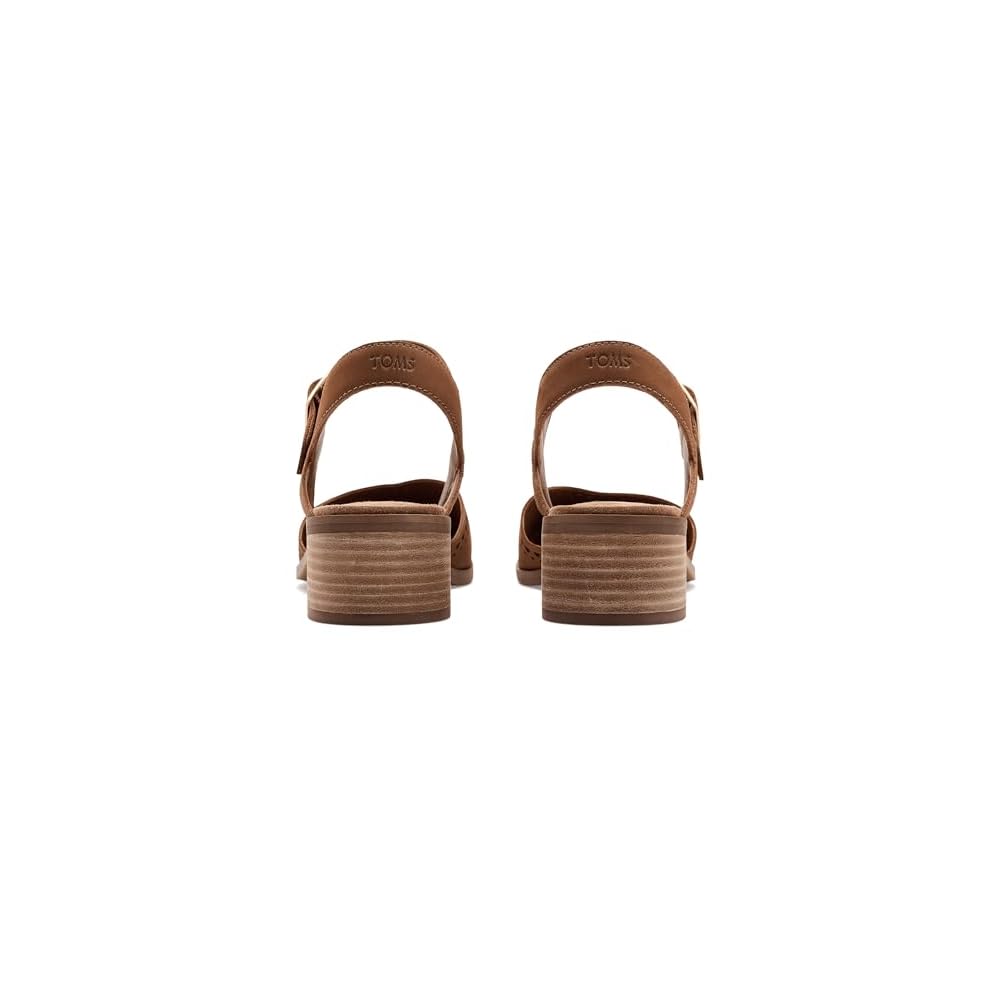 Brown Sugar Nubuck Leather/Perf