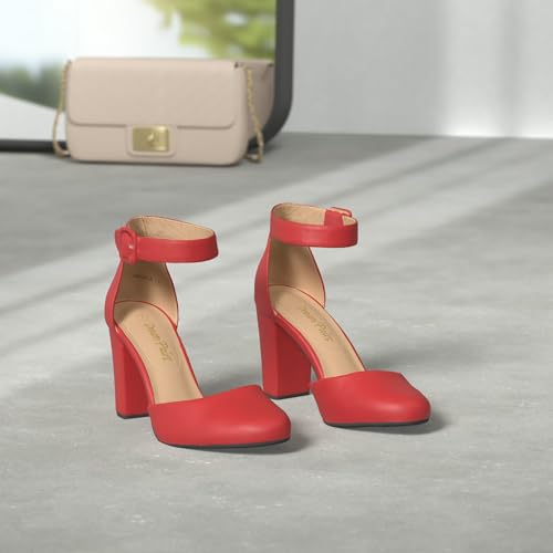Red/Suede