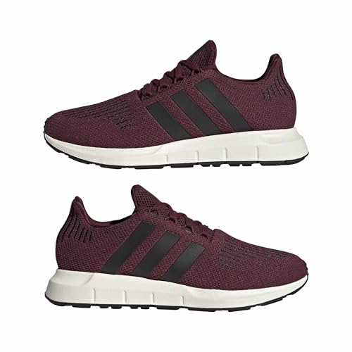 Maroon/Black/Off White