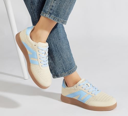 Beige/Blue W