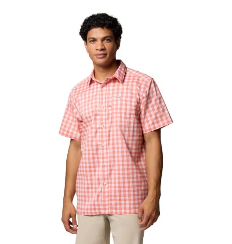 Faded Peach Palaka Grid