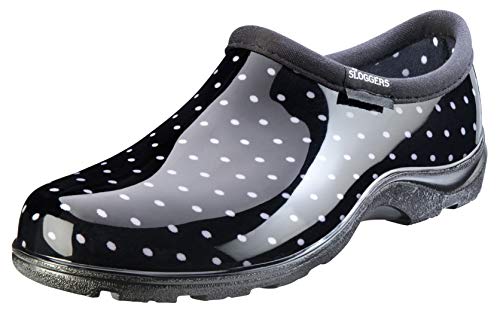 Polka Dot Print Black and White