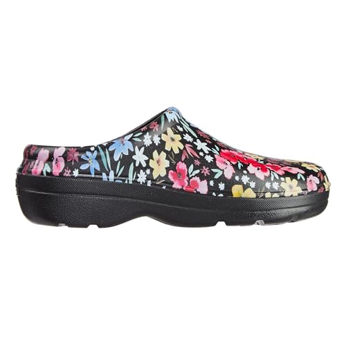 Black Garden Floral