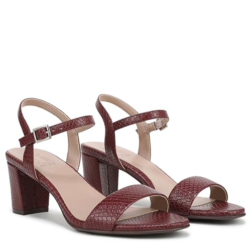 Cranberry Red Faux Leather