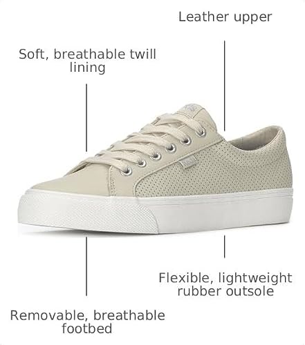 Oatmeal Perf Leather