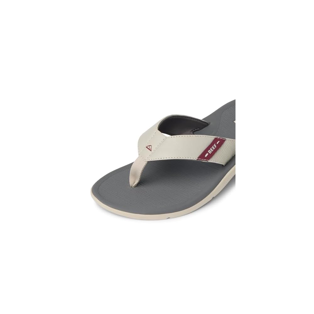 Tan-grey-maroon