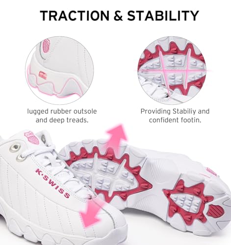 White/Shocking Pink