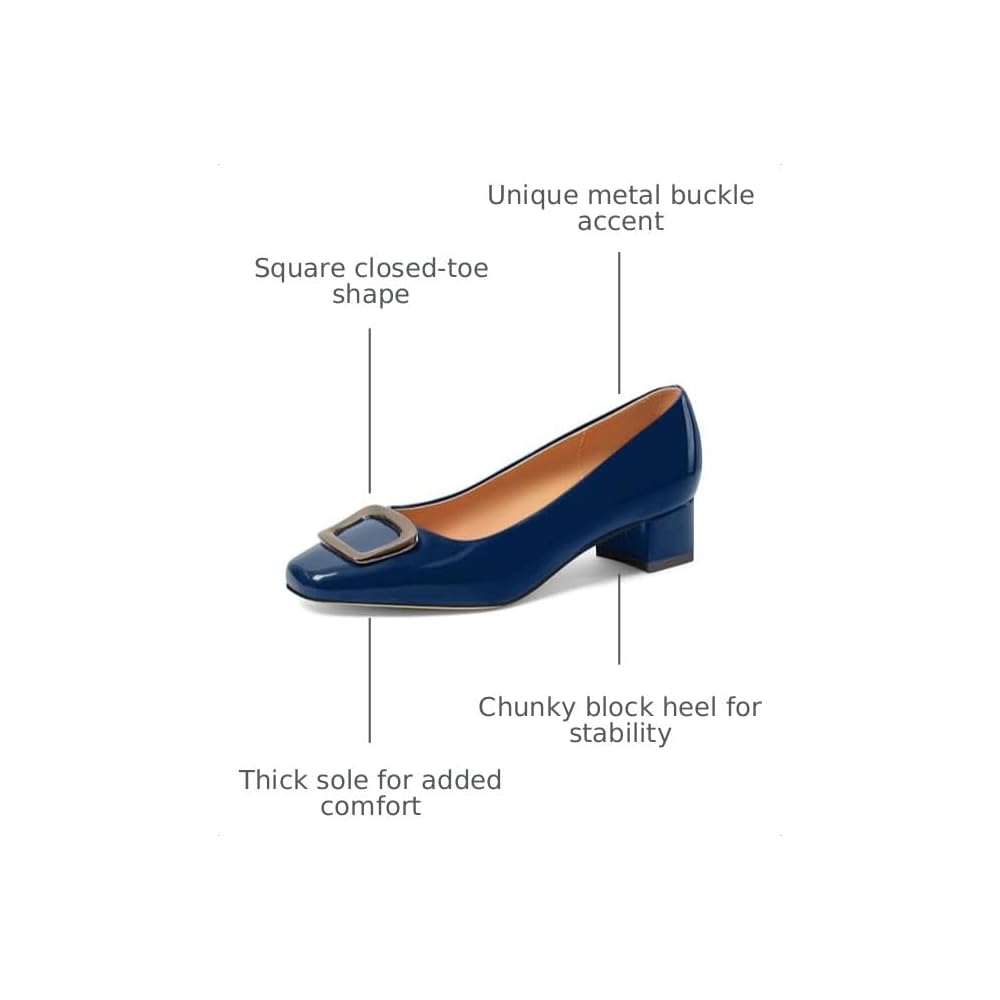 Navy Blue Patent