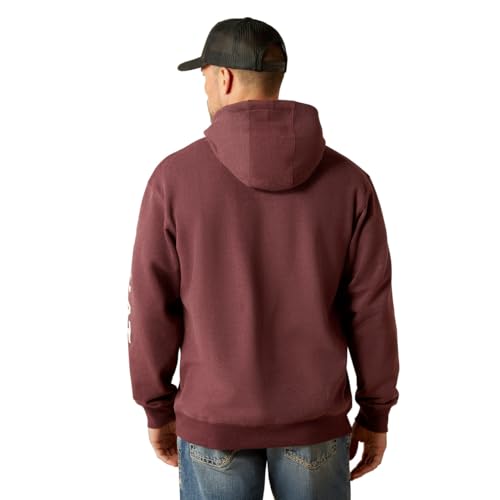 Logo/Malbec Heather/Soft White