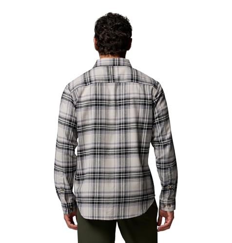 Flint Grey Texture Plaid