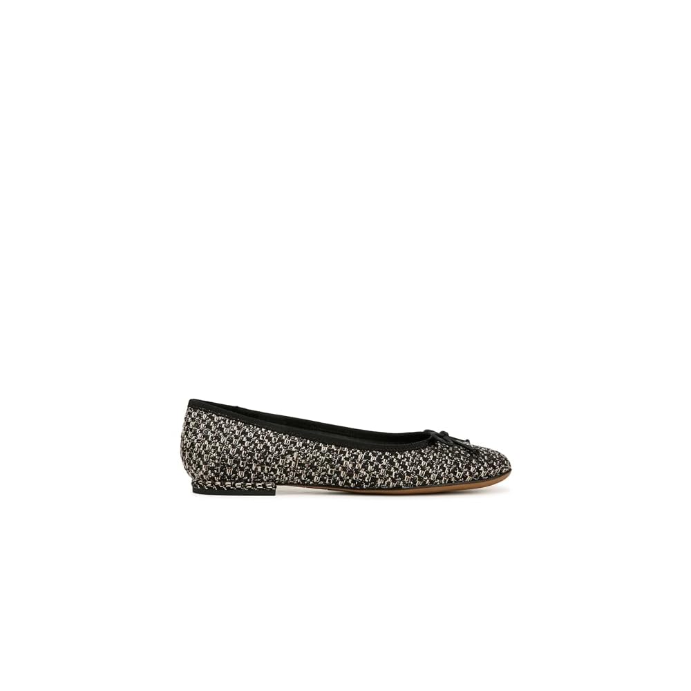 Beige/Black Tweed Fabric