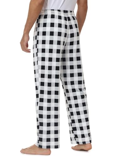 White Black Plaid