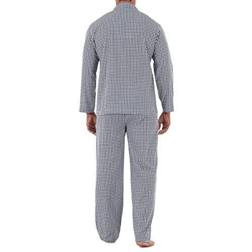 Navy/White Check - Long Sleeve
