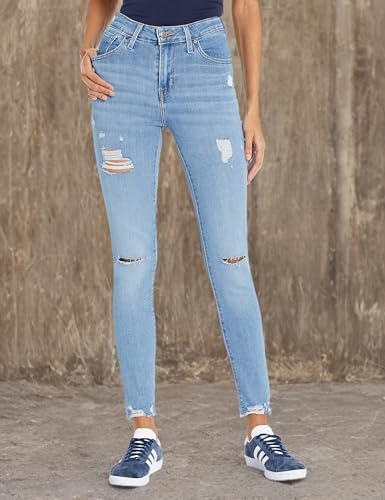 Medium Indigo Worn in (Stretch)