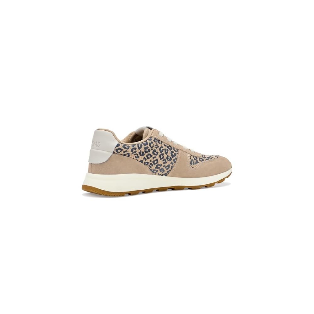 Oatmeal Small Leopard Spots/Suede