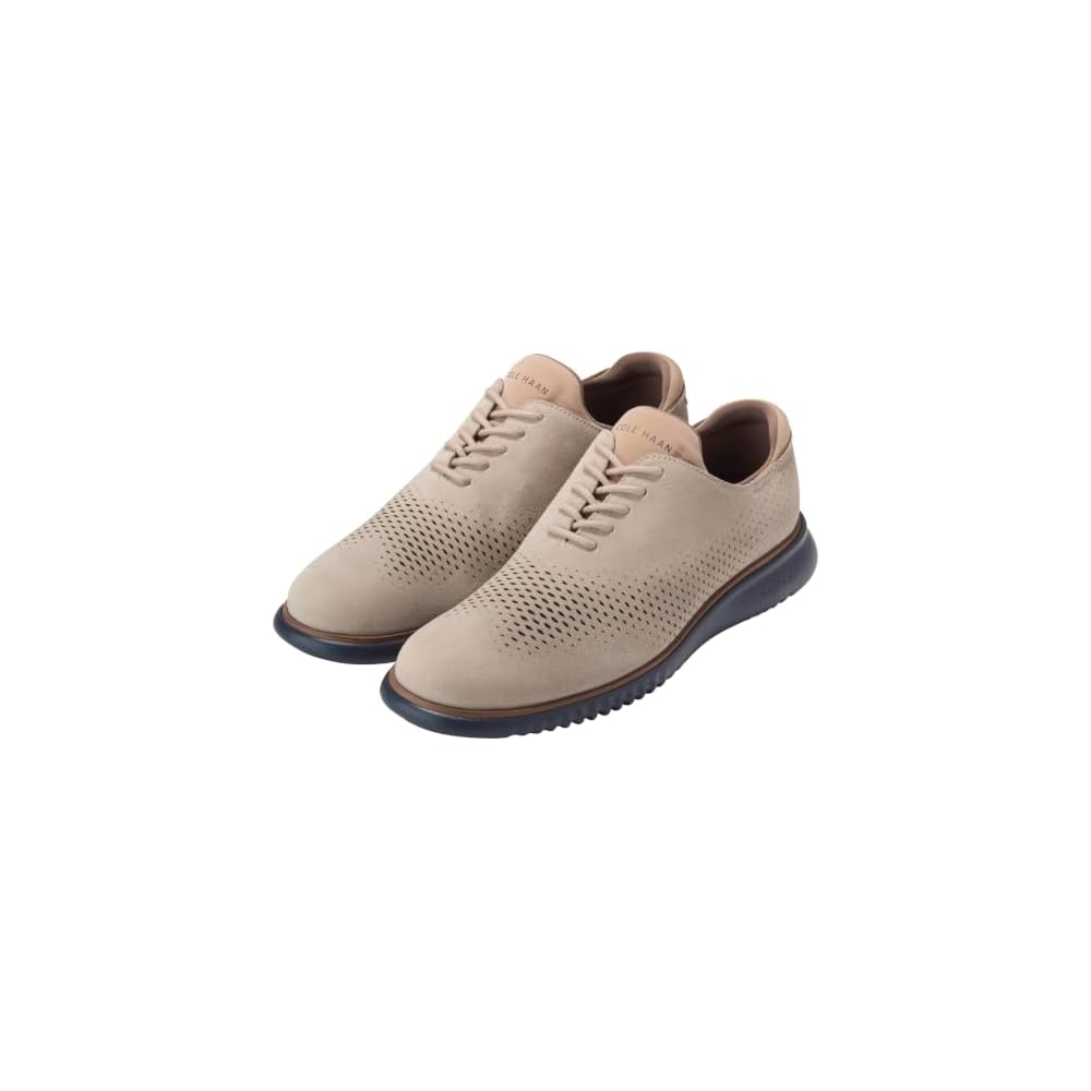 Oxford Tan Suede/Dark Latte/Navy Blazer