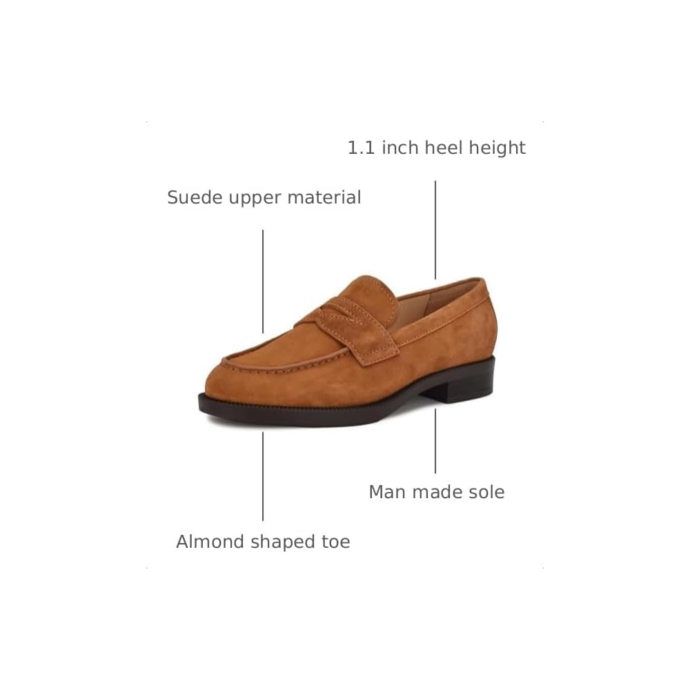 Medium Natural Suede