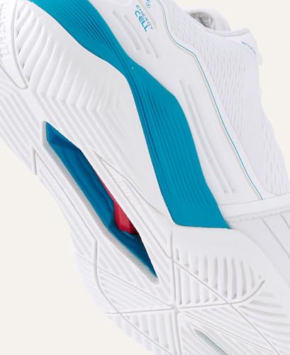 White/Atomic Blue