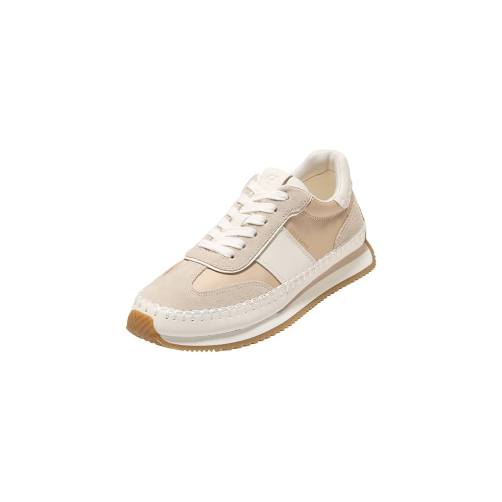Light Sesame Nylon/Suede/Powder Leather