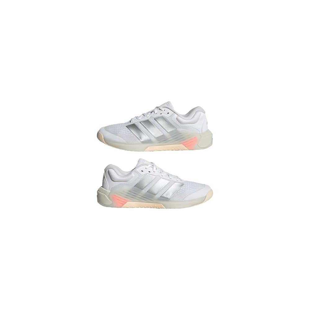 White/Silver Metallic