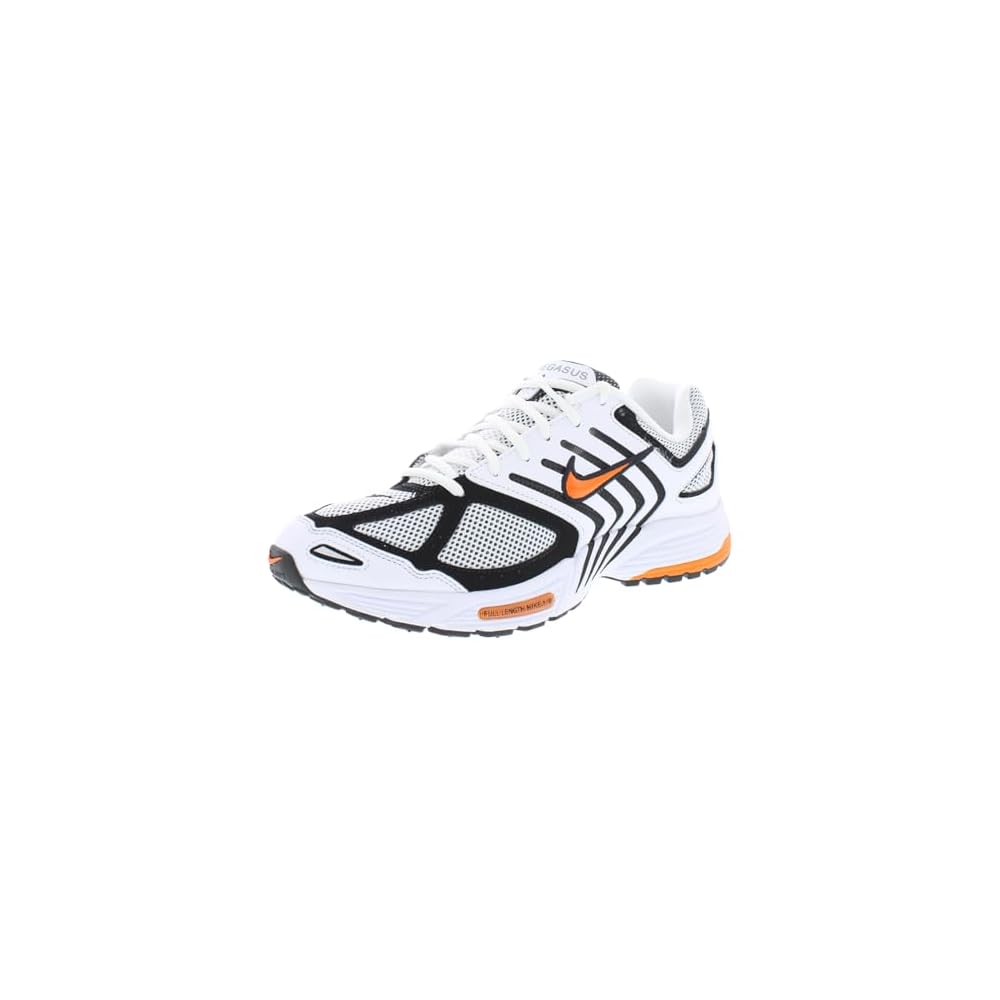 White Safety Orange Black