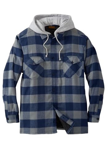 Navy Buffalo Check
