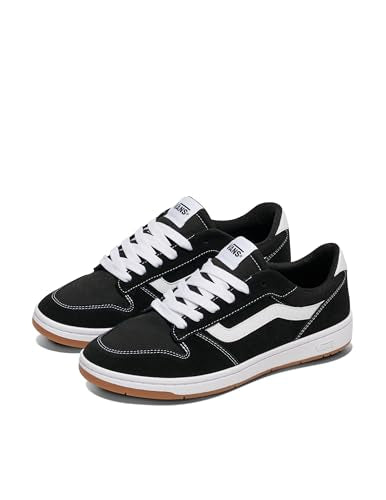 Suede/Canvas Black/White