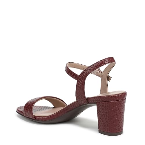 Cranberry Red Faux Leather