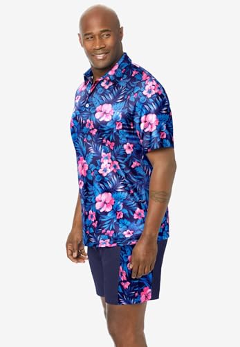 Blue Exotic Floral