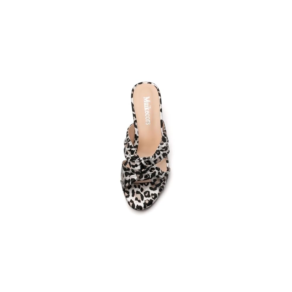 Silver Leopard Print Matte