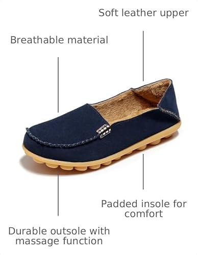Navy Shearling