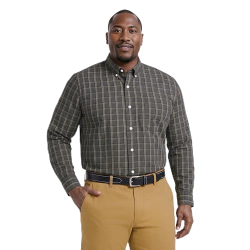 Dark Shadow Wide Plaid