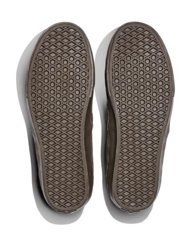 Embossed Suede Coal Brown