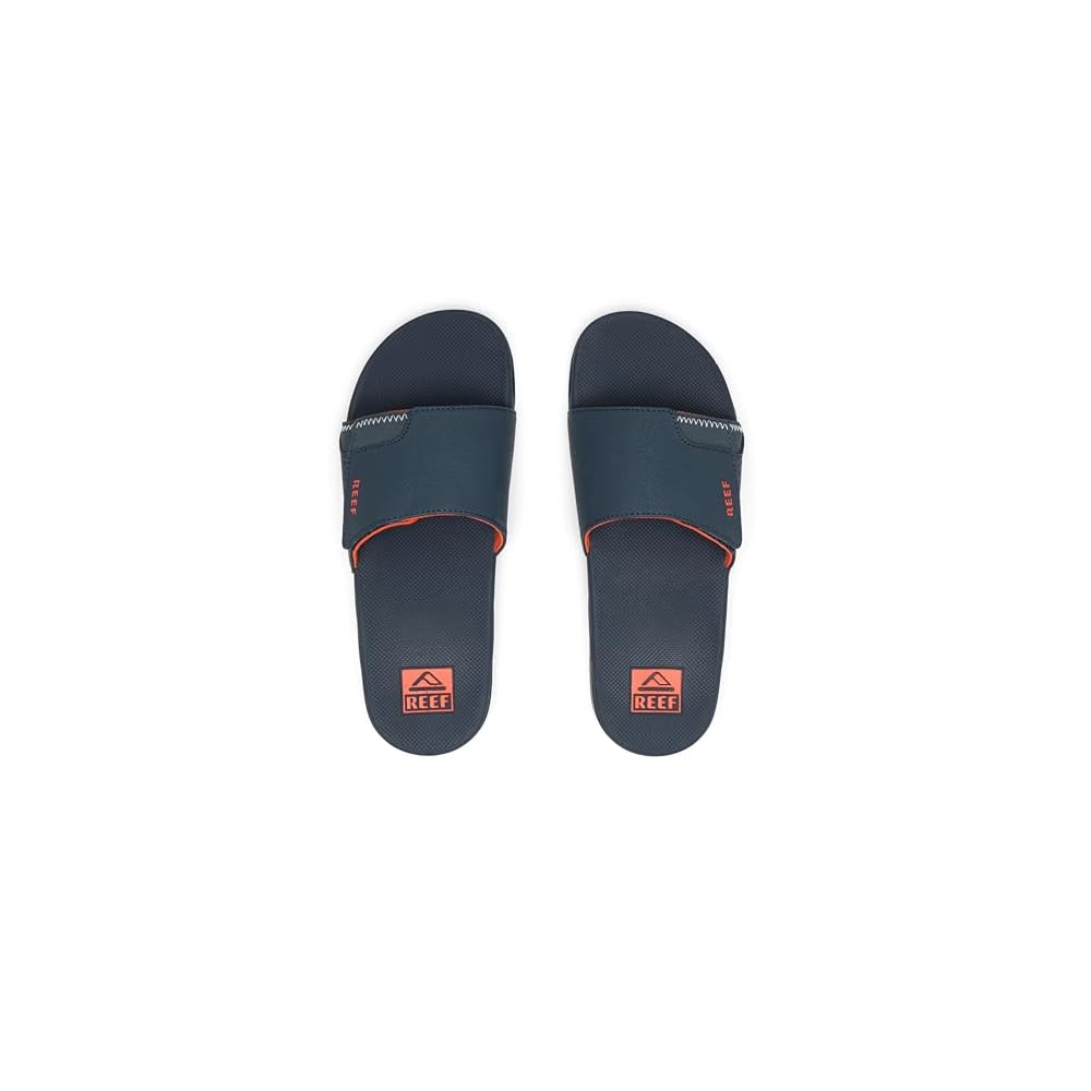Navy/Orange/White