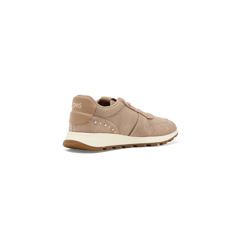 Mid Taupe Vintage Twill/Suede/Studs