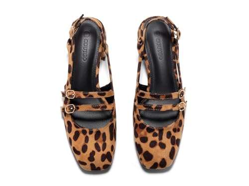 Leopard Suede
